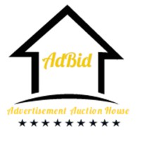 AdBid logo, AdBid contact details