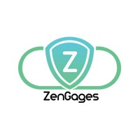 ZenGages logo, ZenGages contact details