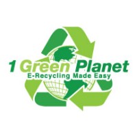 1 Green Planet Electronics Recycling logo, 1 Green Planet Electronics Recycling contact details