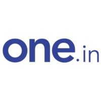 One.in logo, One.in contact details