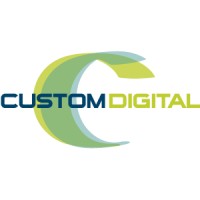 Custom Digital logo, Custom Digital contact details