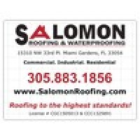 Salomon Roofing logo, Salomon Roofing contact details