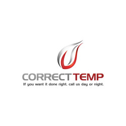 Correct Temp Heating & Cooling logo, Correct Temp Heating & Cooling contact details