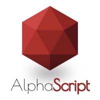 Alphascript logo, Alphascript contact details