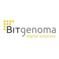 BitGenoma logo, BitGenoma contact details