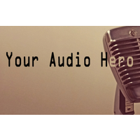 Your Audio Hero logo, Your Audio Hero contact details