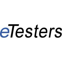 eTesters.com logo, eTesters.com contact details