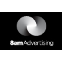 8am Advertising logo, 8am Advertising contact details