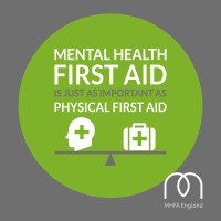 Mental health first aid training logo, Mental health first aid training contact details