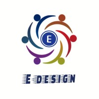 E-design logo, E-design contact details