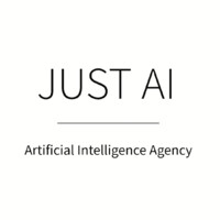 JustAI logo, JustAI contact details