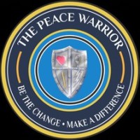 The Peace Warrior logo, The Peace Warrior contact details