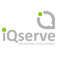 iQserve logo, iQserve contact details