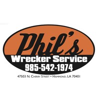 PHIL'S 24HR WRECKER SERVICE INC logo, PHIL'S 24HR WRECKER SERVICE INC contact details