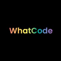 WhatCode logo, WhatCode contact details