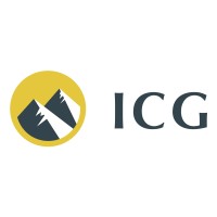 ICG logo, ICG contact details