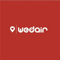 WedAir logo, WedAir contact details