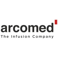 arcomed logo, arcomed contact details