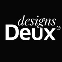 DeuxDesigns logo, DeuxDesigns contact details