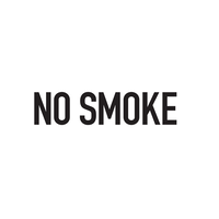 NO SMOKE logo, NO SMOKE contact details