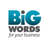 BigWords logo, BigWords contact details