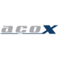 AçoX logo, AçoX contact details