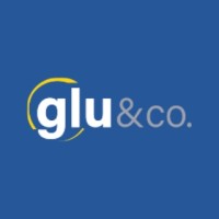 glu&co. logo, glu&co. contact details