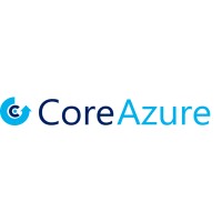 CoreAzure logo, CoreAzure contact details