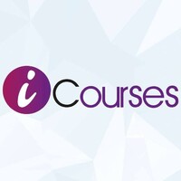 I-Courses logo, I-Courses contact details