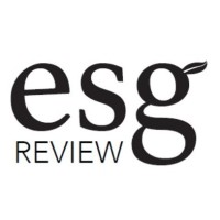 ESG Review logo, ESG Review contact details