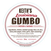 Keith's Louisiana Gumbo logo, Keith's Louisiana Gumbo contact details