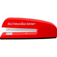 Red Stapler Geek Support logo, Red Stapler Geek Support contact details