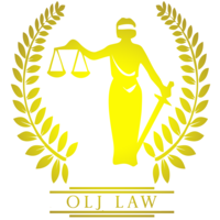 OLJ Law logo, OLJ Law contact details