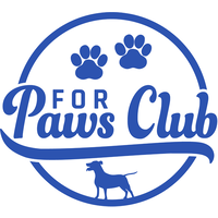 For Paws Club logo, For Paws Club contact details