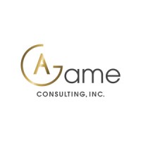 A Game Consulting logo, A Game Consulting contact details