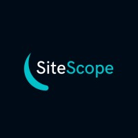 SiteScope logo, SiteScope contact details