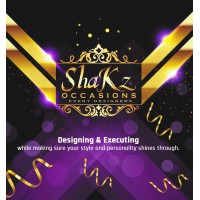 ShaKzoccasions logo, ShaKzoccasions contact details