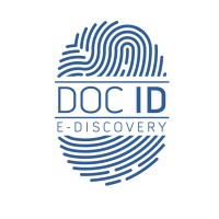 Doc Id E-discovery logo, Doc Id E-discovery contact details