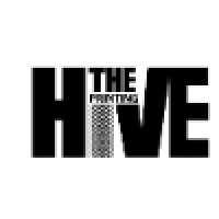 The Hive Printing logo, The Hive Printing contact details