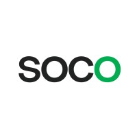 SOCO logo, SOCO contact details