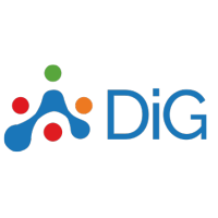 DiG logo, DiG contact details