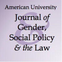 American University Journal of Gender, Social Policy & the Law logo, American University Journal of Gender, Social Policy & the Law contact details