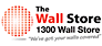 The Wall Store logo, The Wall Store contact details