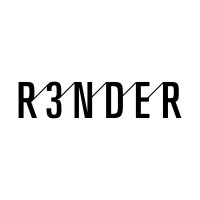 R3NDER logo, R3NDER contact details