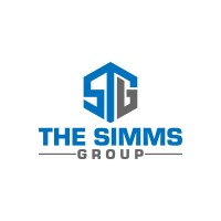 The Simms Group logo, The Simms Group contact details