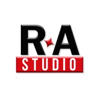 RA studio logo, RA studio contact details