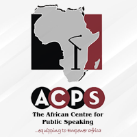 The African Centre for Public Speaking logo, The African Centre for Public Speaking contact details