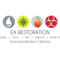 EA Restoration logo, EA Restoration contact details