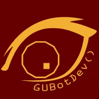 GUBotDev logo, GUBotDev contact details