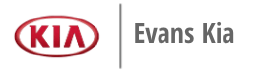 Evans Kia logo, Evans Kia contact details